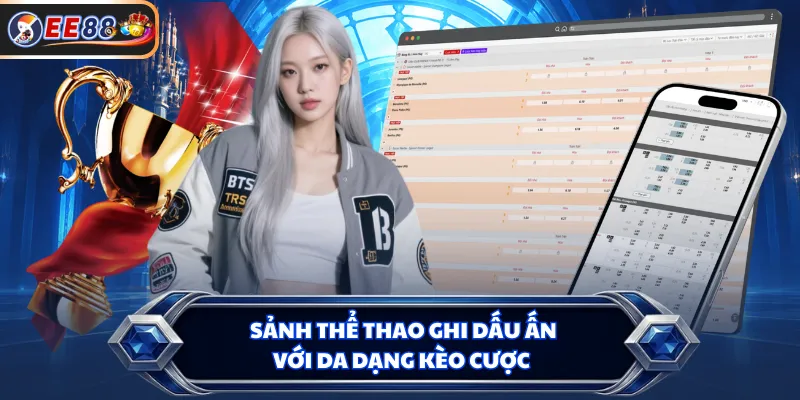 Sảnh thể thao ghi dấu ấn với đa dạng kèo cược